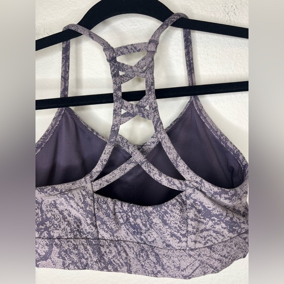 All in Motion Purple Sports Bra - Picture 3 of 3